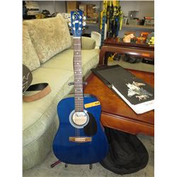 Ritmuller Acoustic Guitar with Case & Stand