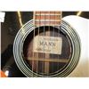 Image 2 : Mann Acoustic Guitar - Used