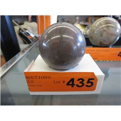 Smooth Agate Stone Orb - 2.5" diameter