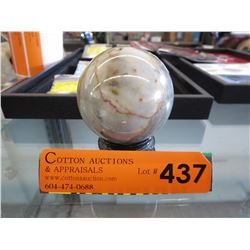 Jasper Stone Orb - 3" diameter