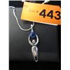 Image 2 : Sterling Silver - Moon Goddess Pendant & Chain