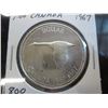 Image 1 : 1967 Canadian Centennial Silver Dollar