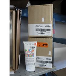 2 Cases of SPF 60 sunscreen for Kids