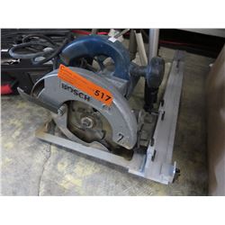 Bosch 1654 circular saw with guide - used