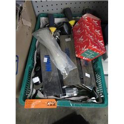 Tape measures, tile tools & more - used