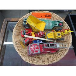 Die-cast vintage toys