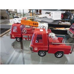 2 "Buddy L" Tin Toy Trucks
