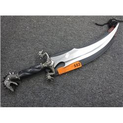 New - curved blade dagger with 15" blade