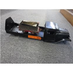 Vintage "Buddy L" flatbed tin truck