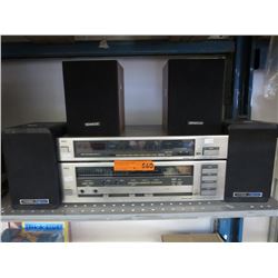 NEC Tuner & Amp with Speakers