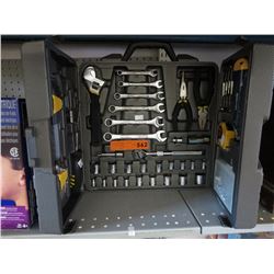 Tool set in case