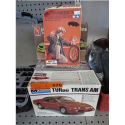 7 Car model kits