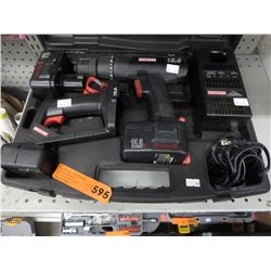 Craftsman cordless drill and flashlight