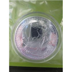 2014 - 1 oz. .999 Silver Britannia £2 coin