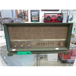 Vintage wood radio by Viking