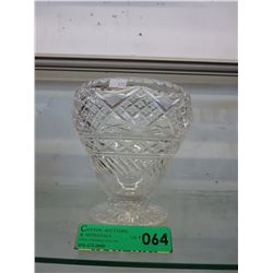 Crystal bowl - 8" x 8" Tall
