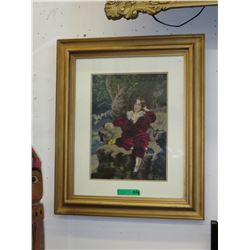 Large needle work picture