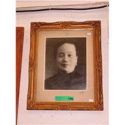 Vintage framed ancestor picture