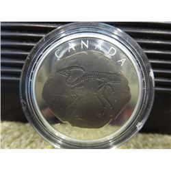 2007 - Fine Silver $4 Parasaurolophus Coin - CDN