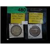 Image 1 : 1957 & 1967 Canadian Silver dollars
