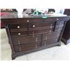 Image 2 : NEW -7 pc King Size Bedroom Suite