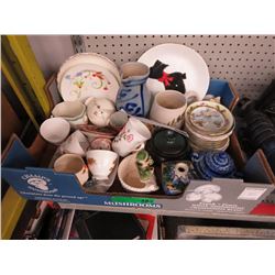 Large quantity of vintage pottery and china