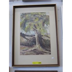 Signed B T Jones watercolour