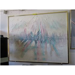Original signed "Forrante" acrylic on canvas