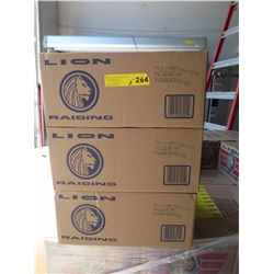 3 x 30 Pound cases of raisins