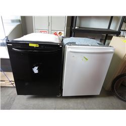 2 Used dishwashers - one black, one white