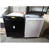 Image 1 : 2 Used dishwashers - one black, one white