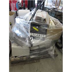 Skid of store returns & used household items