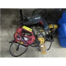 3 Electric tools - used