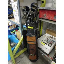 Golf bag & clubs