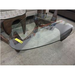 NEW - Tri Corner Glass Coffee Table