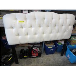 Queen sized upholstered headboard - used