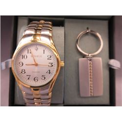 New Man's Benrus Watch Gift Set