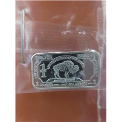 4 x .999 Silver USA Mint Buffalo bullion bars
