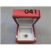Image 2 : Diamond & Garnet cluster ring - sterling silver