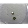 Image 1 : 2 Round cut Champagne Diamonds