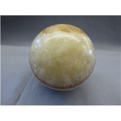 1160 CT round carved Citrine gemstone