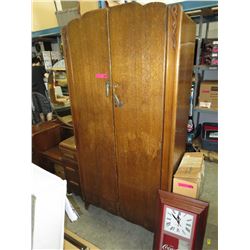 Vintage wardrobe cabinet
