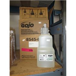 Case of Gojo foam hand cleaner