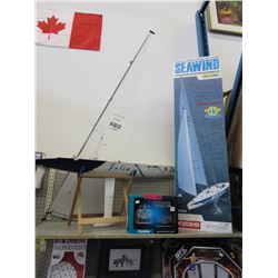 R/C Racing yacht with Futuba controller