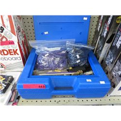 Plastic building toys - used