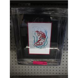 Richard Shorty print - "Salmon Eagle"