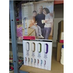 New - Bladeless fan with remote control - 18"