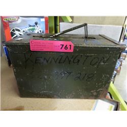 Metal ammo case - used