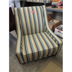 Upholstered arm chair