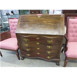 1930's Mahogany drop front desk